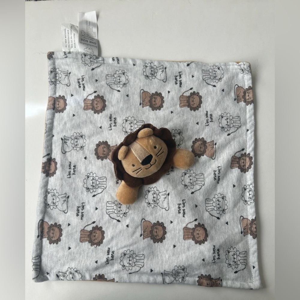 Plush and Lovie Lion security blanket plus lovey